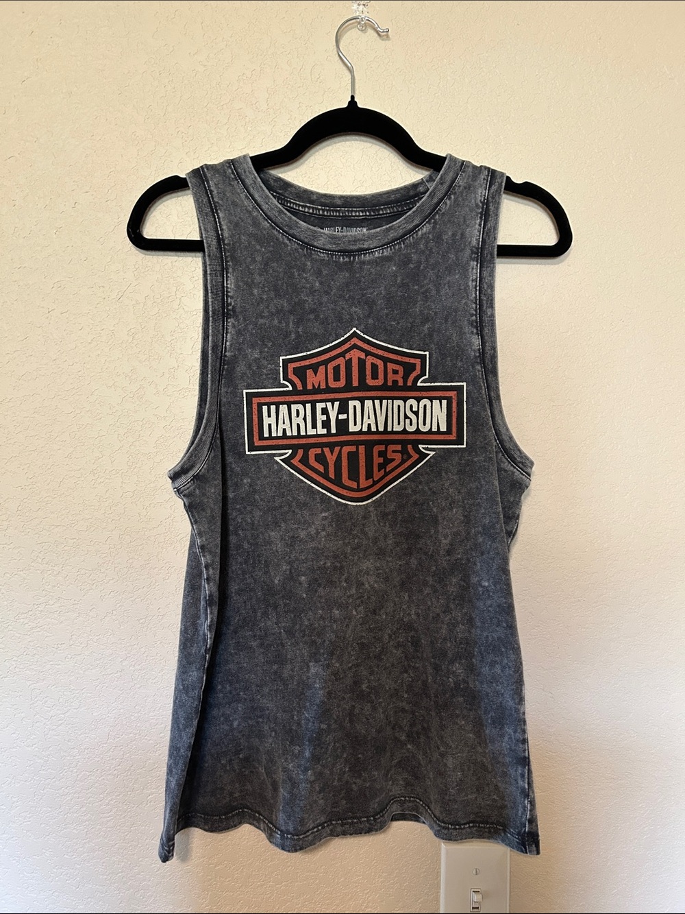NWT Harley-Davidson Women’s Tank Grunge Rocker Biker Concert Y2K Vintage Style